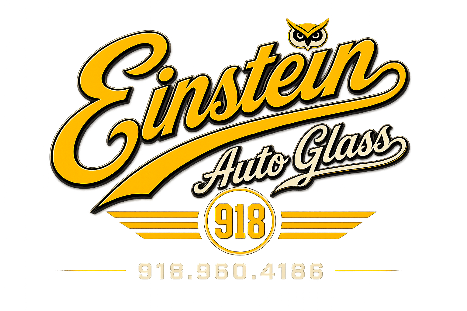 Einstein Auto Glass Tulsa logo